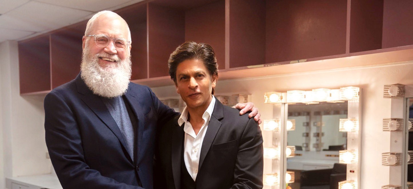 David Letterman e Shah Rukh Khan - CineFatti