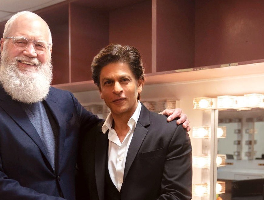 David Letterman e Shah Rukh Khan - CineFatti